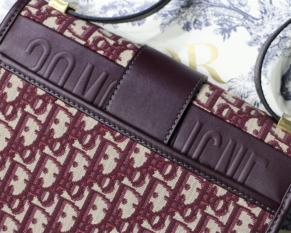 DIOR 30 MONTAIGNE CHAIN BAG ROSERED 24x18x8 cm