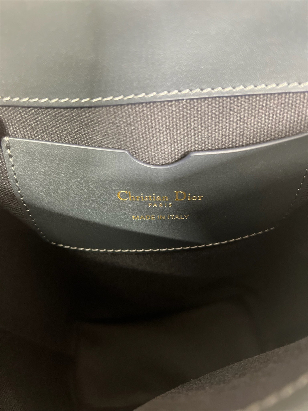 Dior 30 Montaigne Large Chain Bucket Bag Oblique Jacquard and Calfskin