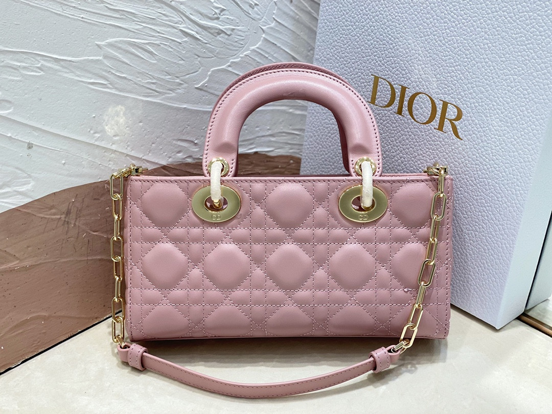 DIOR SMALL LADY D-JOY BAG Pink