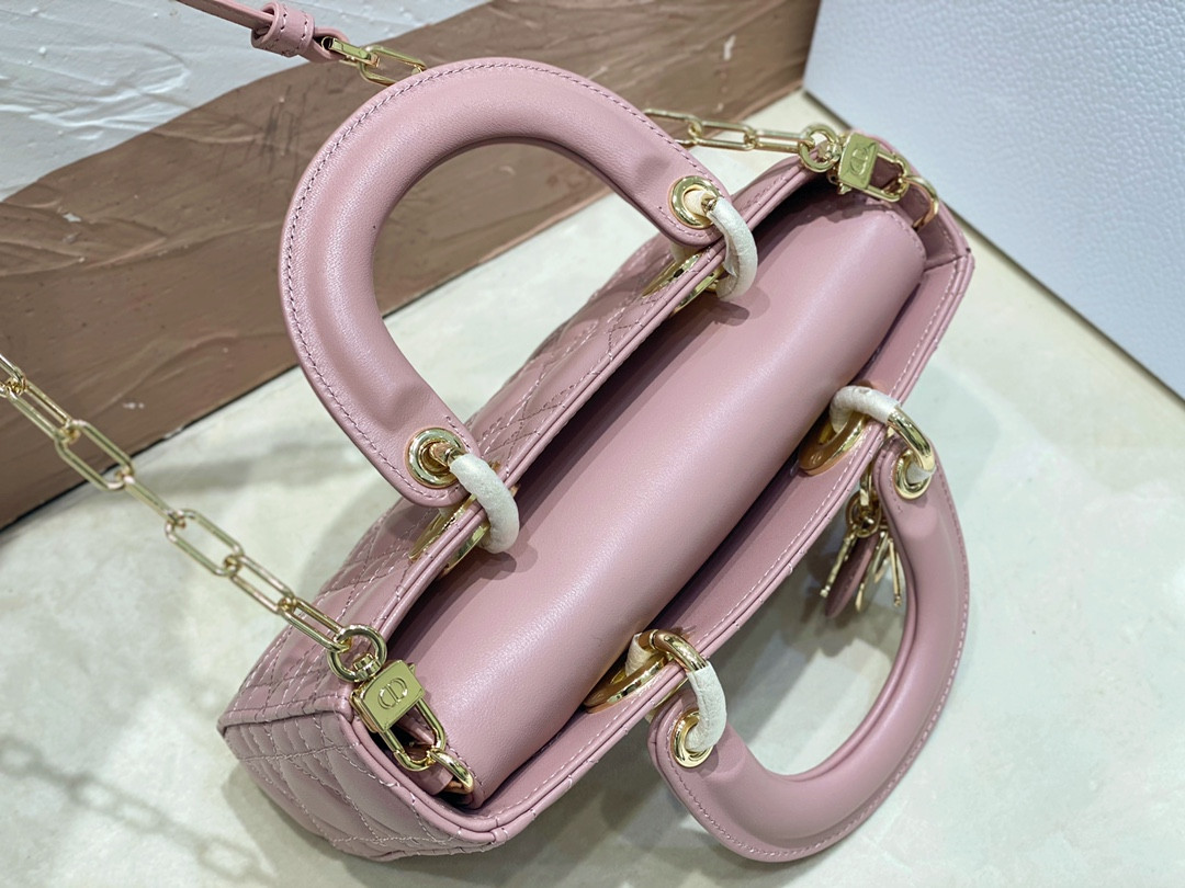 DIOR SMALL LADY D-JOY BAG Pink