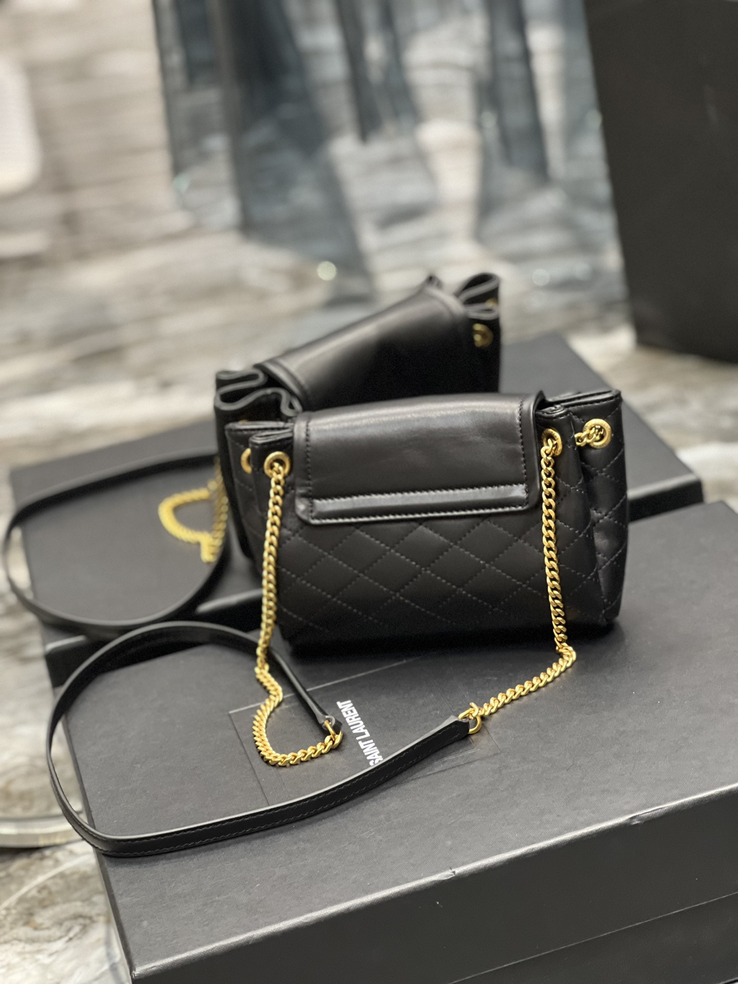 YSL MINI NOLITA BLACK