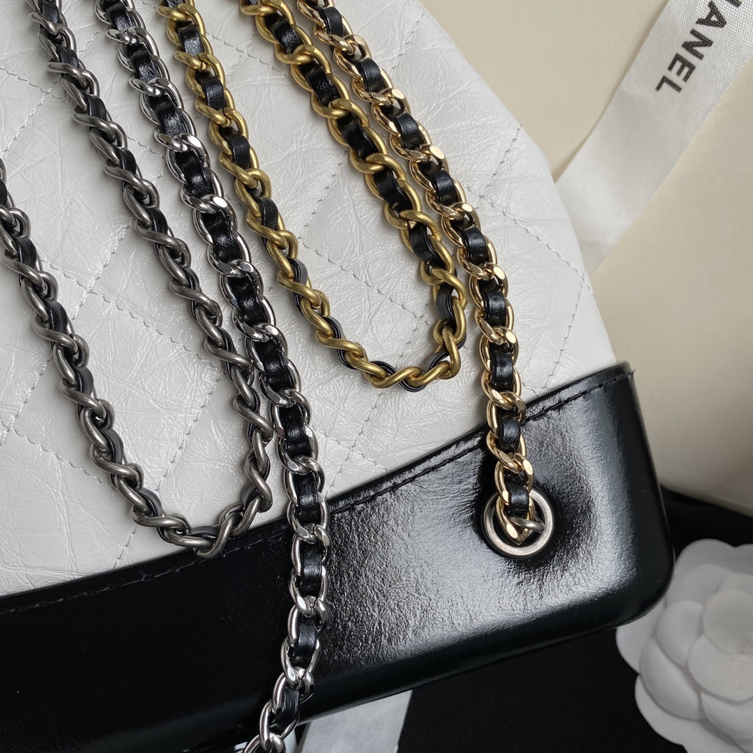 Chanel CC Gabrielle WHITE 22 x 23 x 11cm