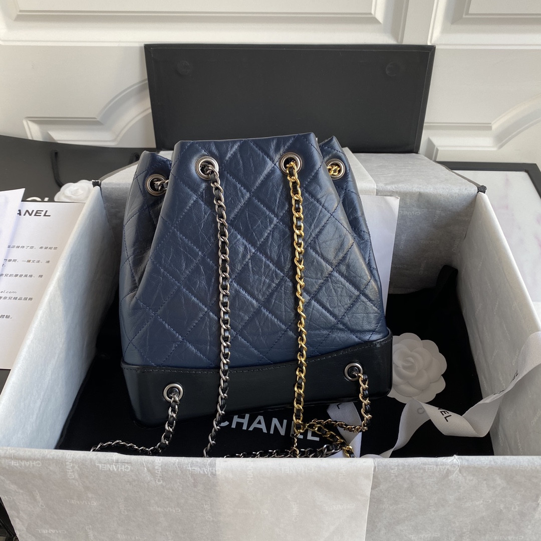 Chanel CC Gabrielle BLUE 22 x 23 x 11cm