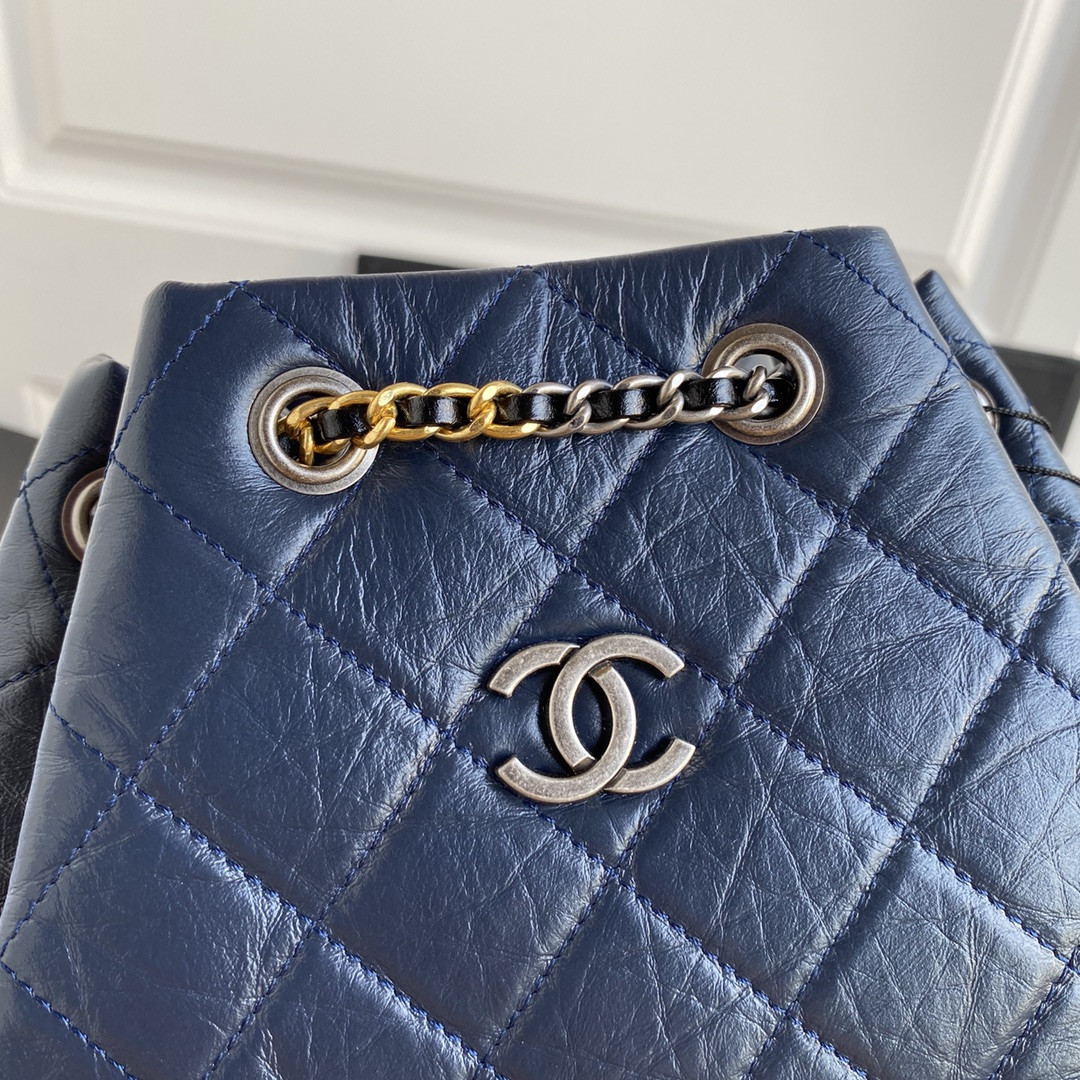 Chanel CC Gabrielle BLUE 22 x 23 x 11cm