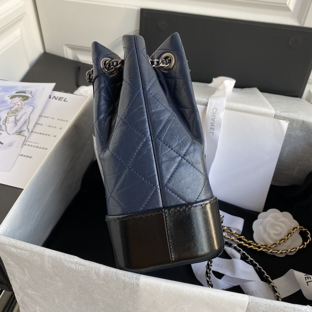 Chanel CC Gabrielle BLUE 22 x 23 x 11cm