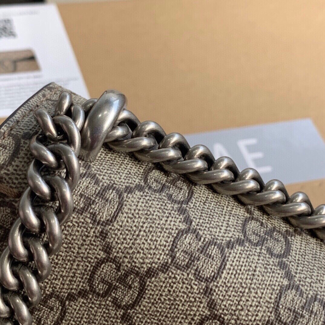 GUCCI DIONYSUS SMALL RECTANGULAR BAG 25x13.5x7cm