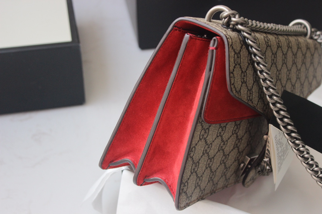 GUCCI DIONYSUS SMALL RECTANGULAR BAG 10"Wx5.5"Hx3"D