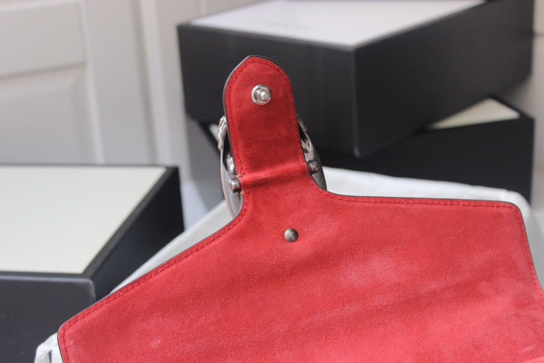 GUCCI DIONYSUS SMALL RECTANGULAR BAG 10"Wx5.5"Hx3"D