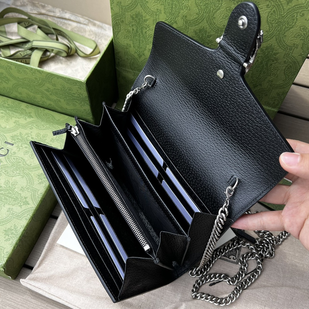 GUCCI DIONYSUS GG SUPREME MINI BAG 8"Wx5"Hx2.3"D