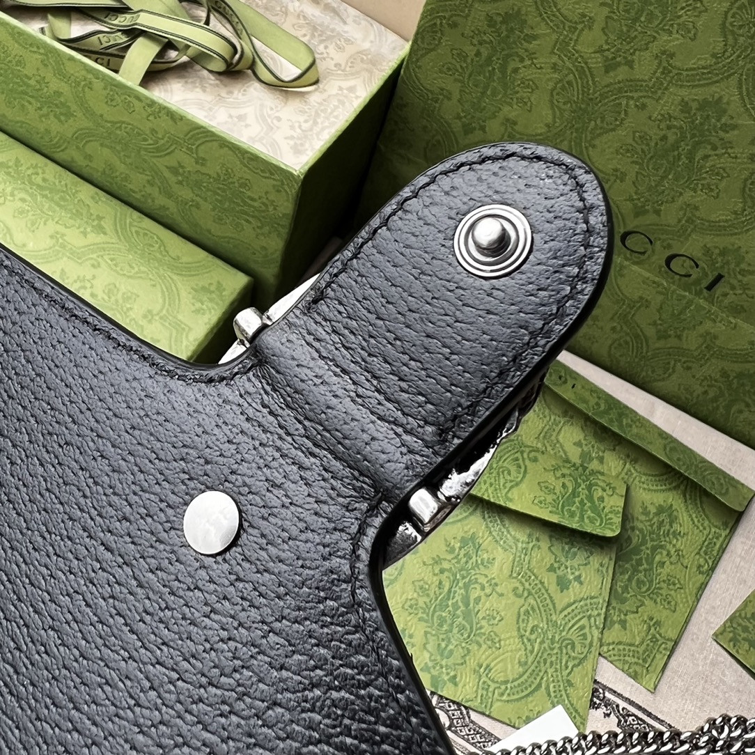 GUCCI DIONYSUS GG SUPREME MINI BAG 8"Wx5"Hx2.3"D