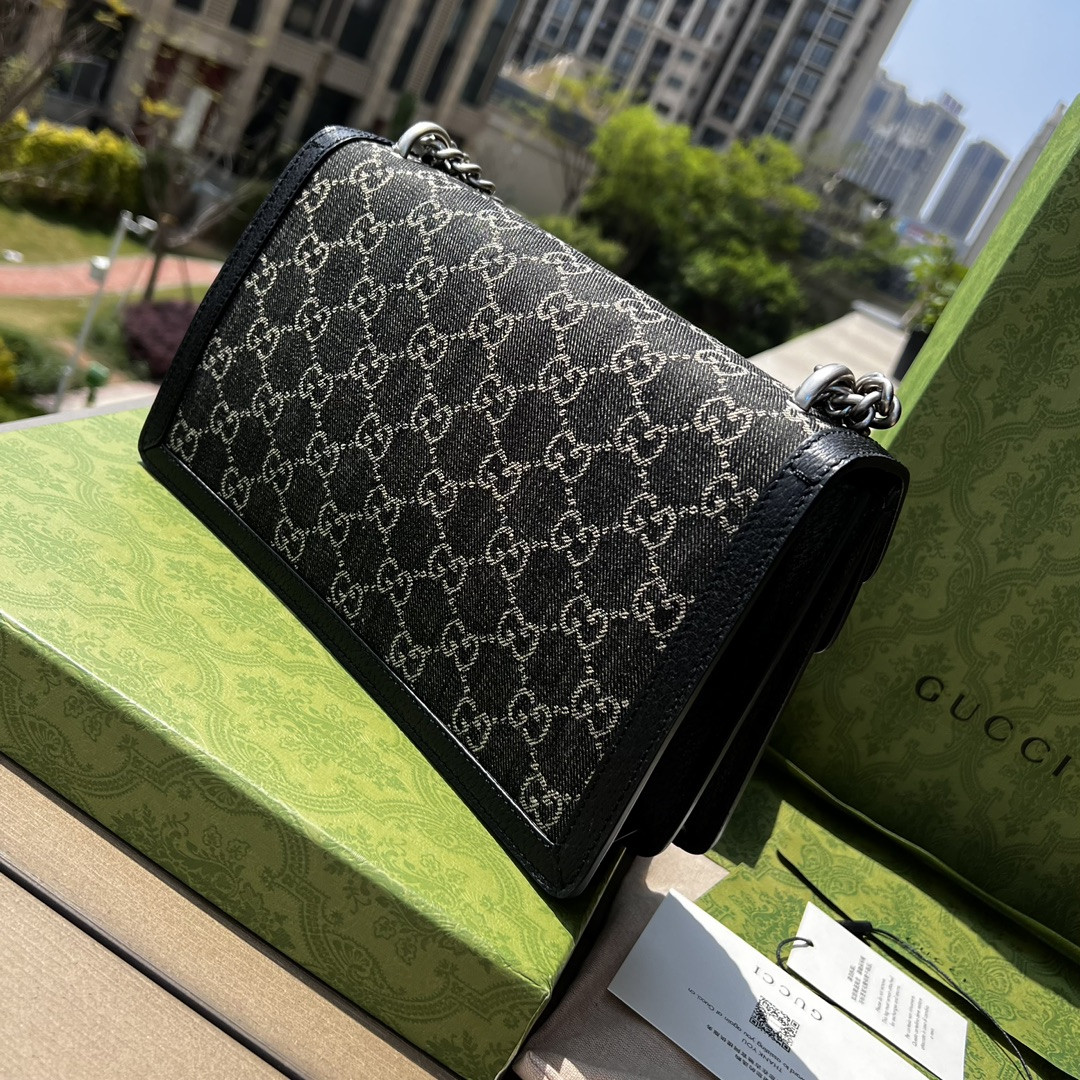 GUCCI DIONYSUS SMALL SHOULDER BAG 11"Wx7"Hx3.5"D