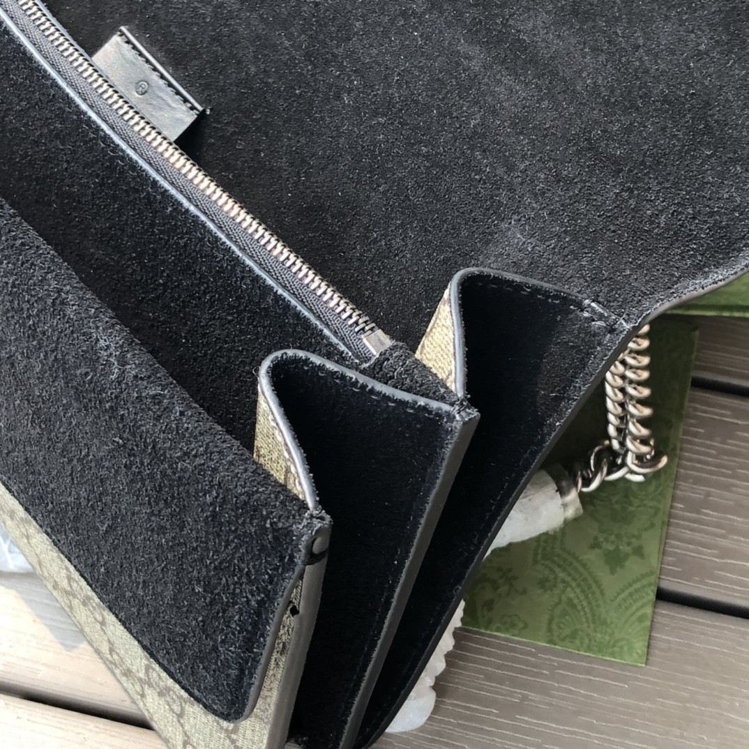 GUCCI DIONYSUS SMALL SHOULDER BAG 11"Wx7"Hx3.5"D