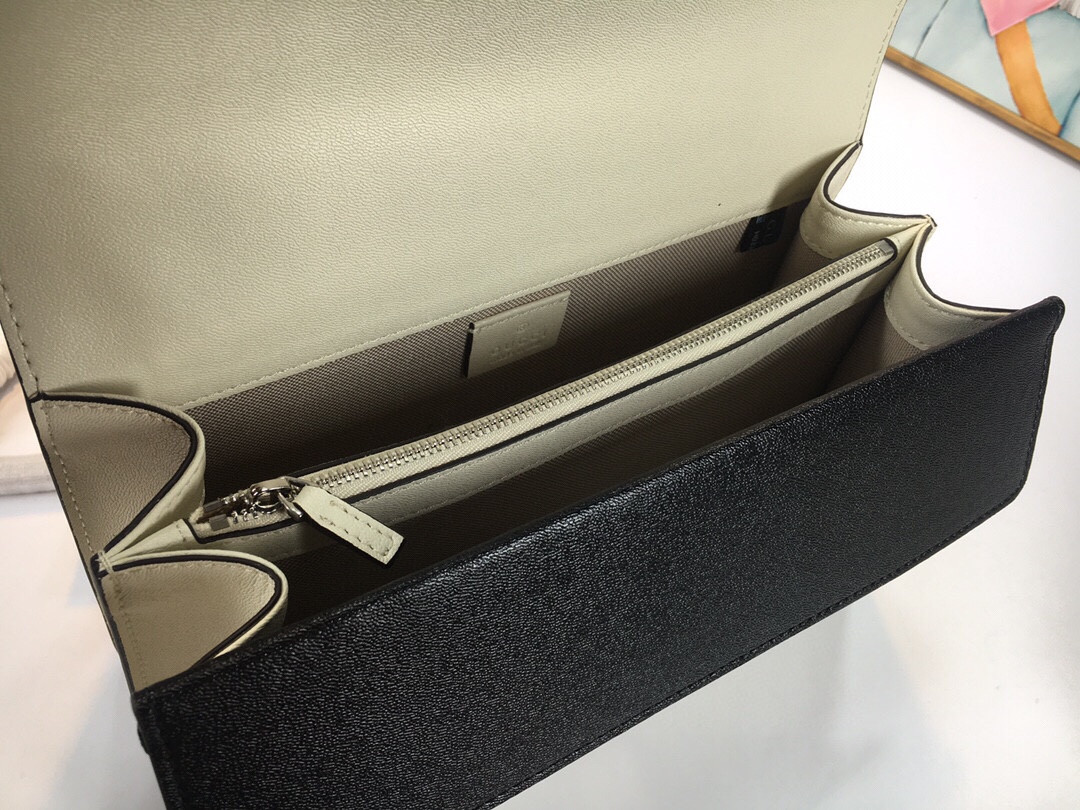 GUCCI DIONYSUS SMALL SHOULDER BAG WHITE 11"Wx7"Hx3.5"D