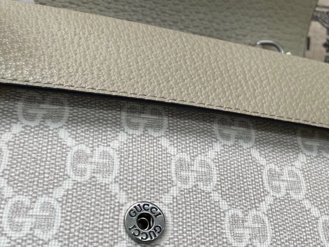 GUCCI DIONYSUS GG SUPREME SUPER MINI BAG 6.5"Wx3.9"Hx1.6"D