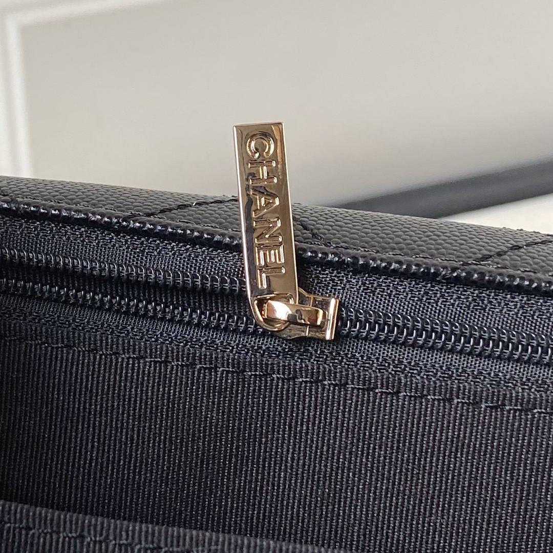 CHANEL CLASSIC FLAP BLACK 28x38x12cm