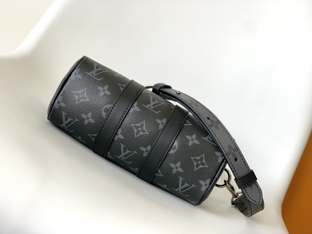 Louis Vuitton Keepall XS Monogram Eclipse Reverse Black M45947 21 x 12 x 9 CM