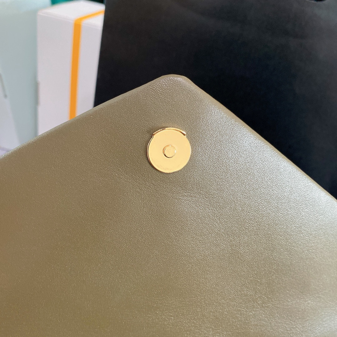 YSL LOULOU MEDIUM IN QUILTED LEATHER 12.5 X 8.6 X 3.5 INCHES