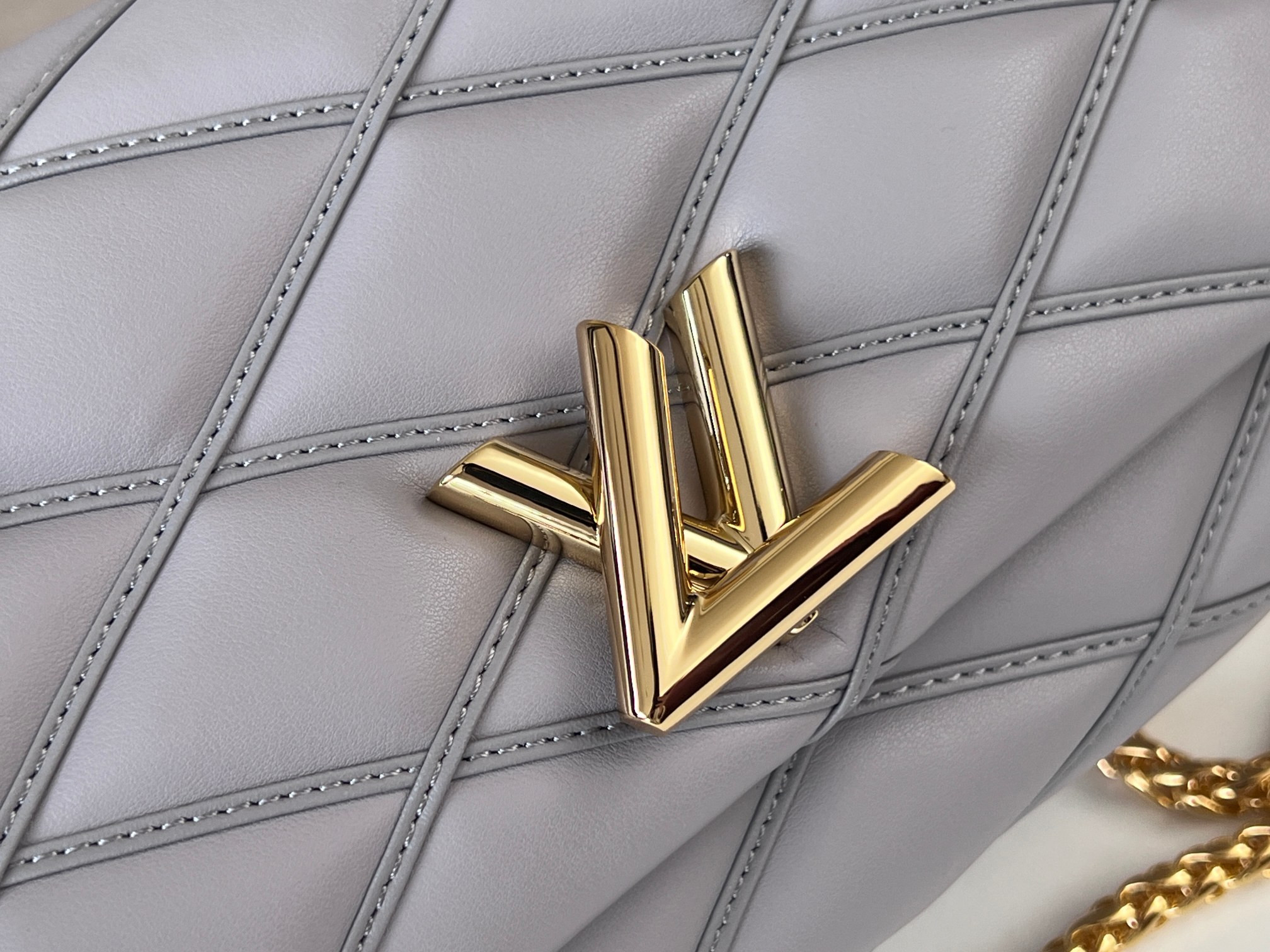 LOUIS VUITTON M22895 GO-14 MM Gray 9.1 x 6.3 x 3.9 inches