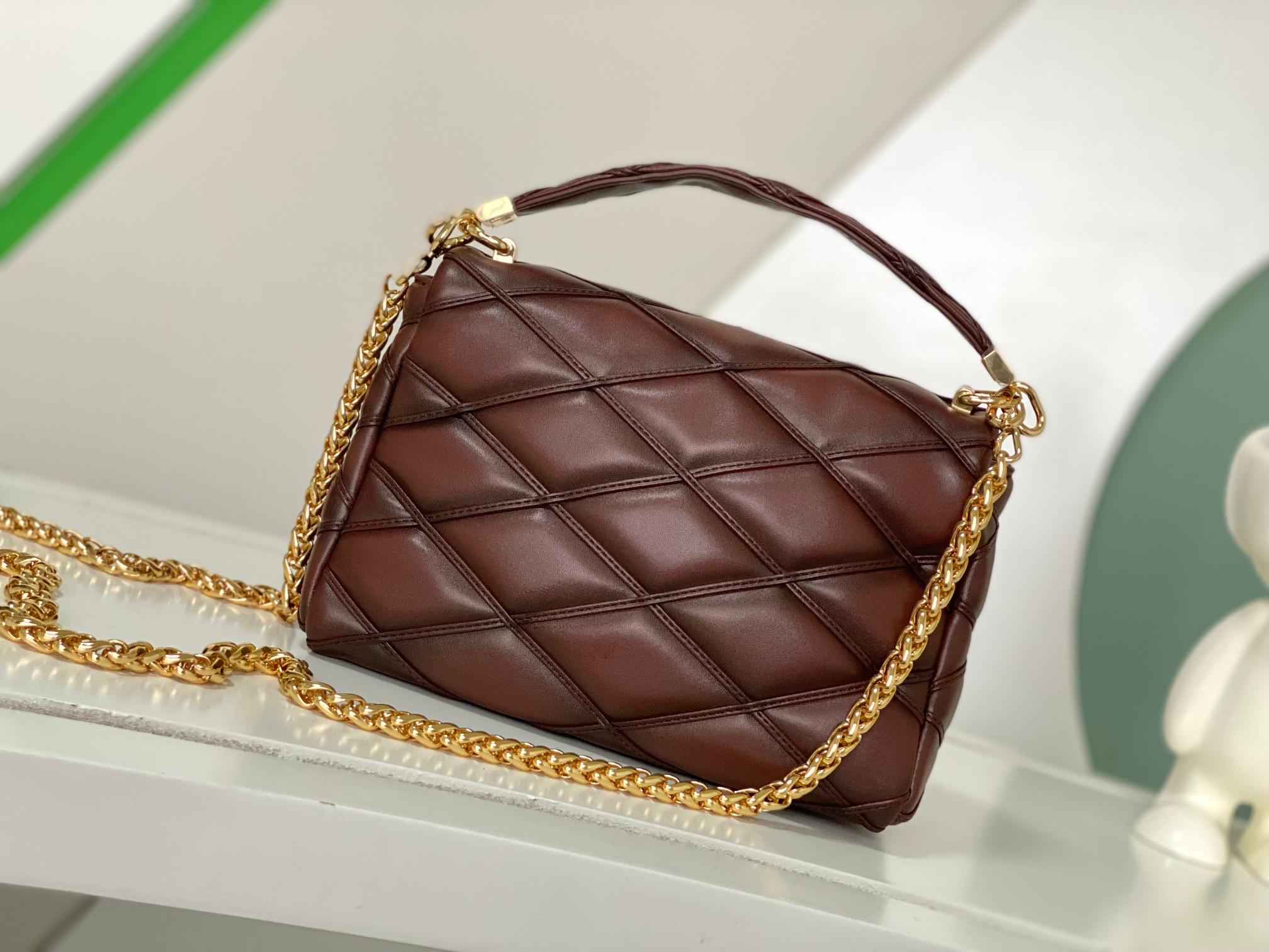 LOUIS VUITTON M23601 GO-14 MM 9.1 x 6.3 x 3.9 inches