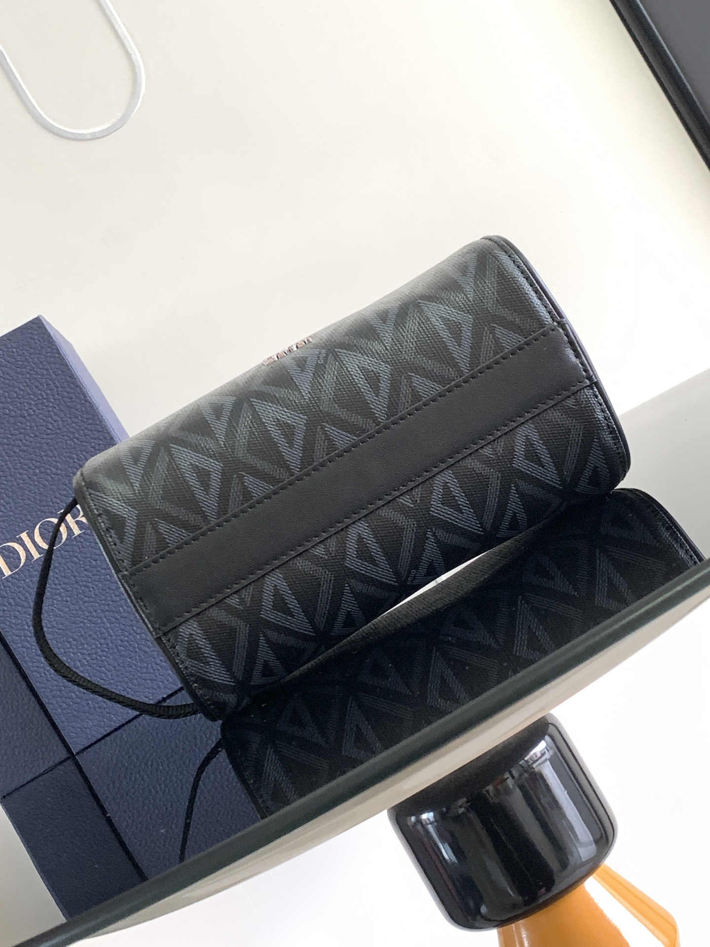 Dior Lingot Toiletry Bag Mirage Technical Fabric 8.5 x 5 x 4 inches