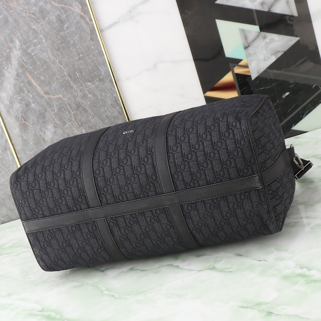 Dior Lingot Bag Black 50 x 25 x 21.5 cm