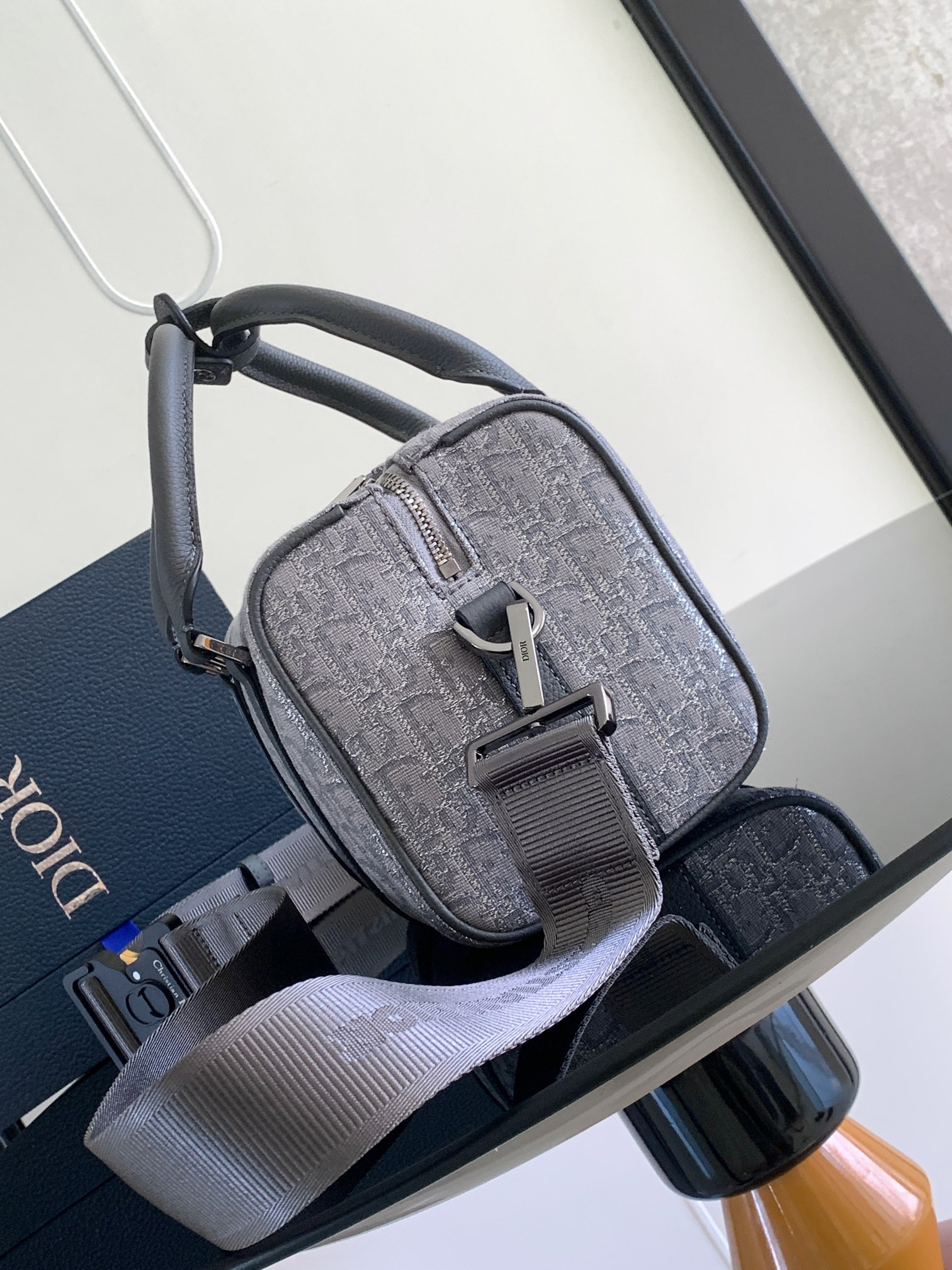 Dior Lingot Bag GRAY 26 x 16 x 14.5 cm