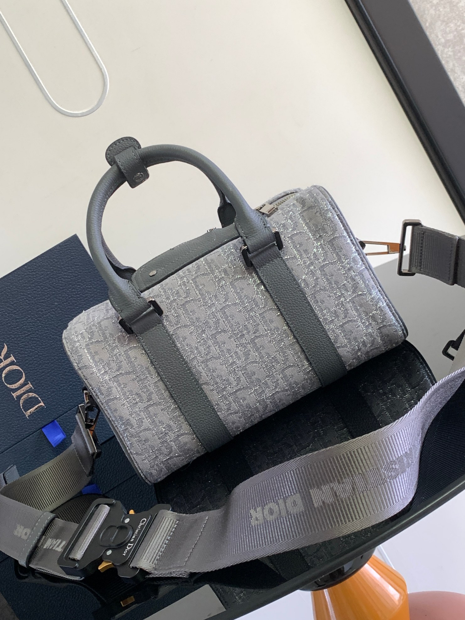 Dior Lingot Bag GRAY 26 x 16 x 14.5 cm