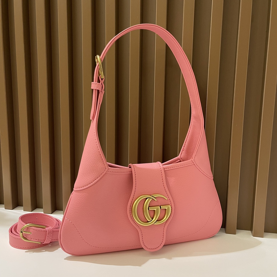 GUCCI APHRODITE SHOULDER BAG PINK 27 X 13.5 X 2 cm