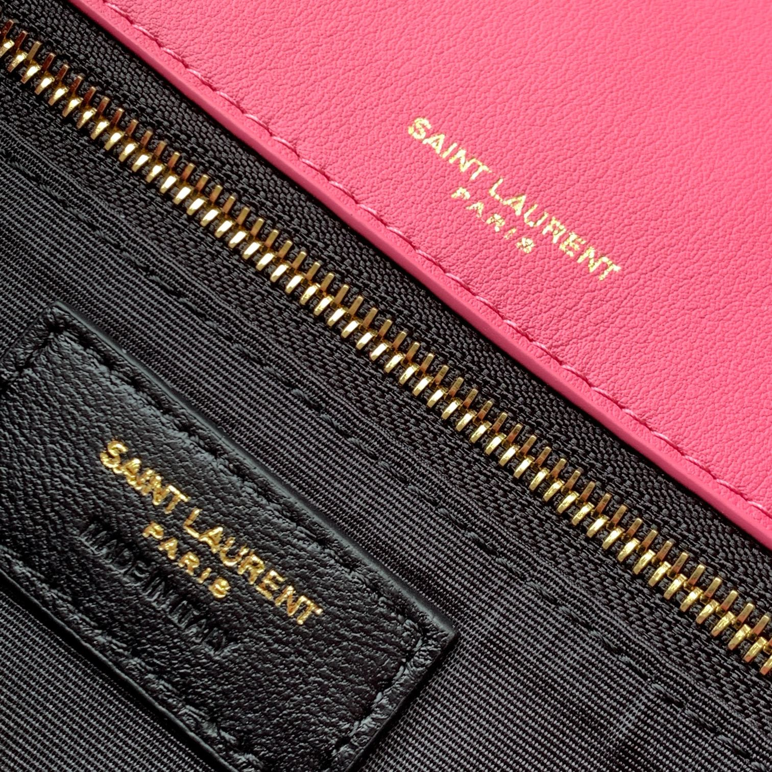 YSL NIKI MEDIUM CHAIN BAG IN RAFFIA AND LEATHER 11 X 7.8 X 3.3 INCHES