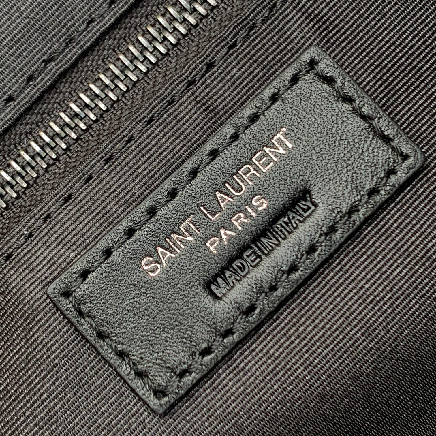 YSL NIKI SHOPPING IN VINTAGE LEATHER 12.9 X 10.6 X 4.5 INCHES