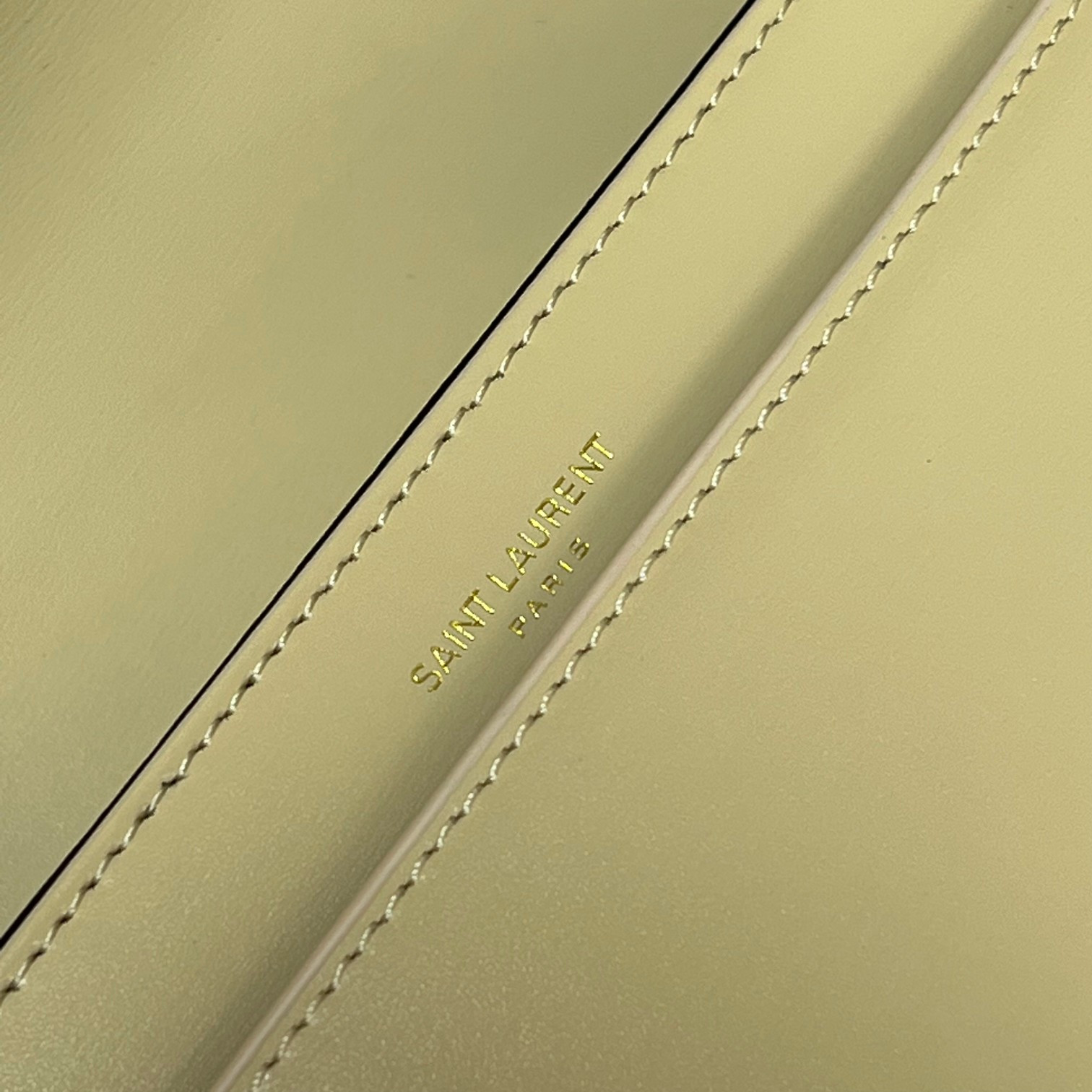 YSL SOLFERINO MEDIUM SATCHEL IN BOX SAINT LAURENT YELLOW 9.1 X 6.3 X 2.4 INCHES