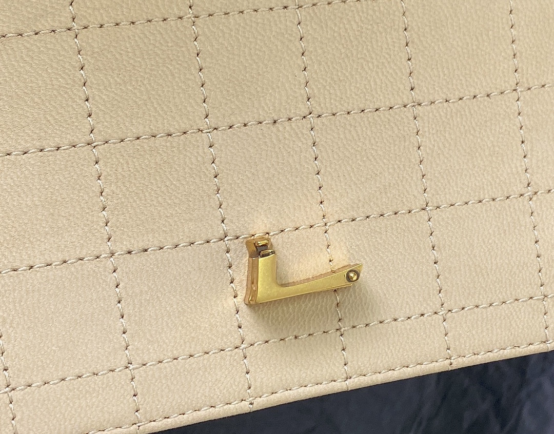 YSL SOLFERINO SMALL SATCHEL IN BOX SAINT LAURENT 7.4 X 5.1 X 1.9 INCHES