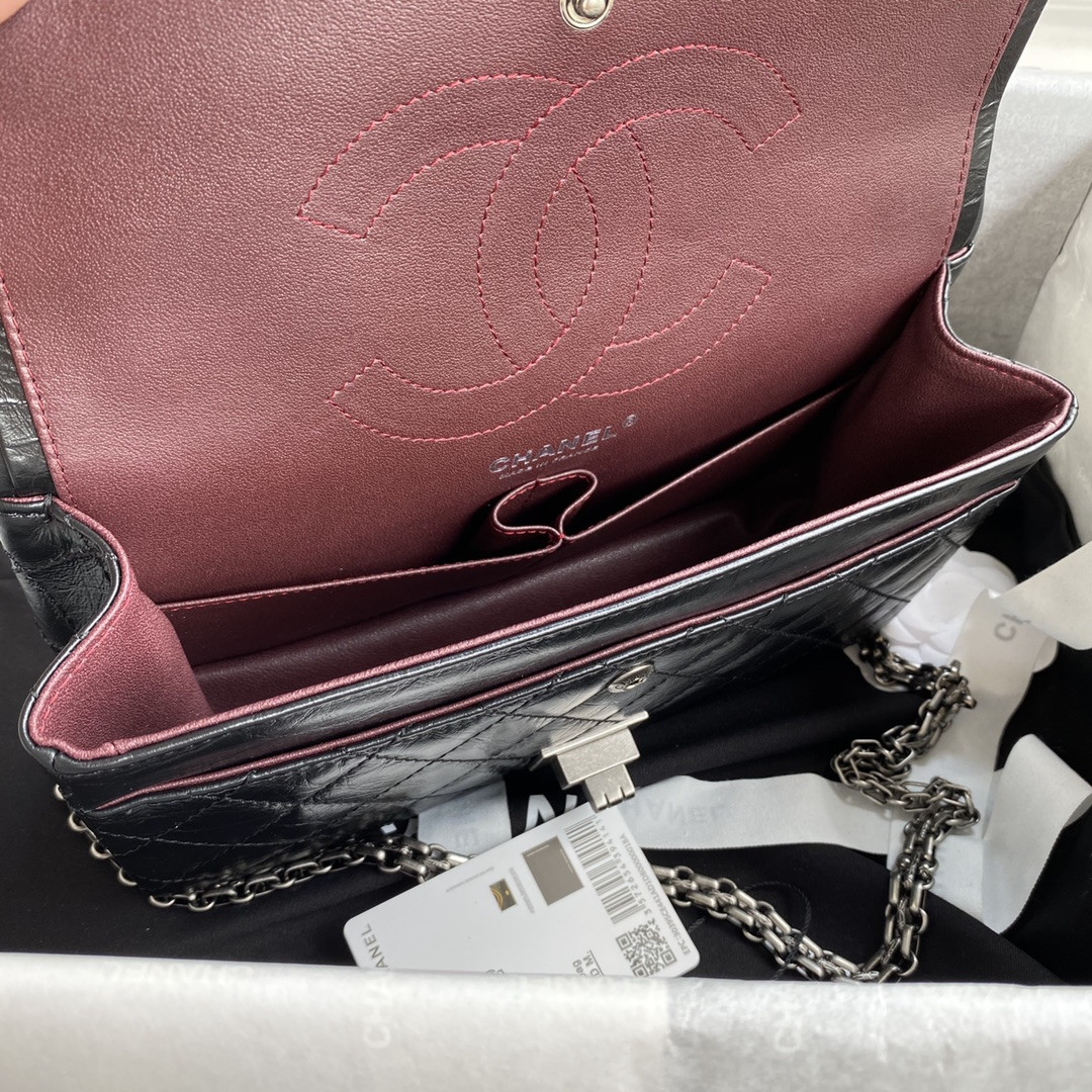 CHANEL 2.55 HANDBAG 6.2 × 9.4 × 2.9 in