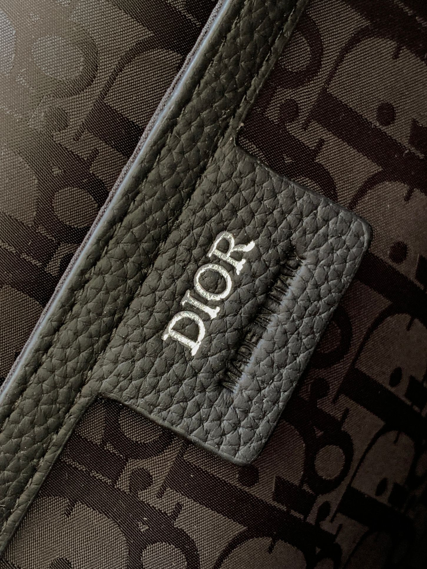 Dior Saddle Backpack 10.5 x 16 x 5.5 inches