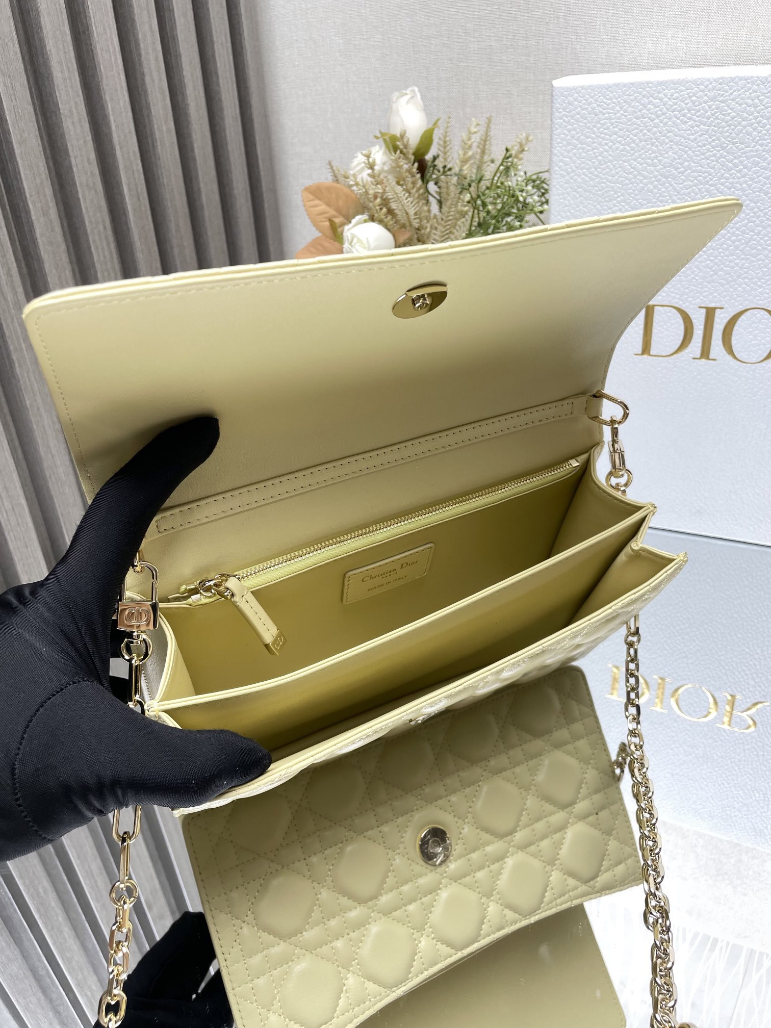 My Dior Top Handle Bag 9.5 x 5.5 x 3 inches