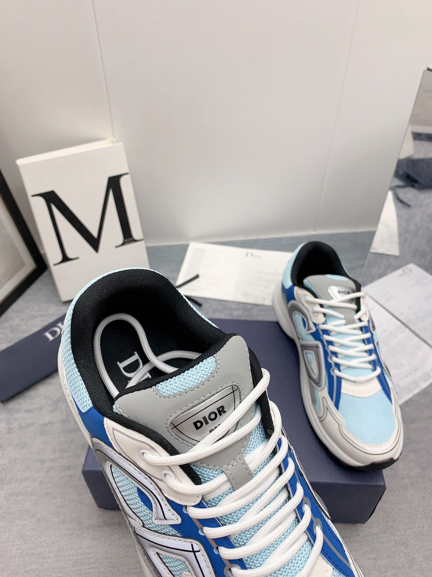 UA Dior B30 Light Blue Mesh