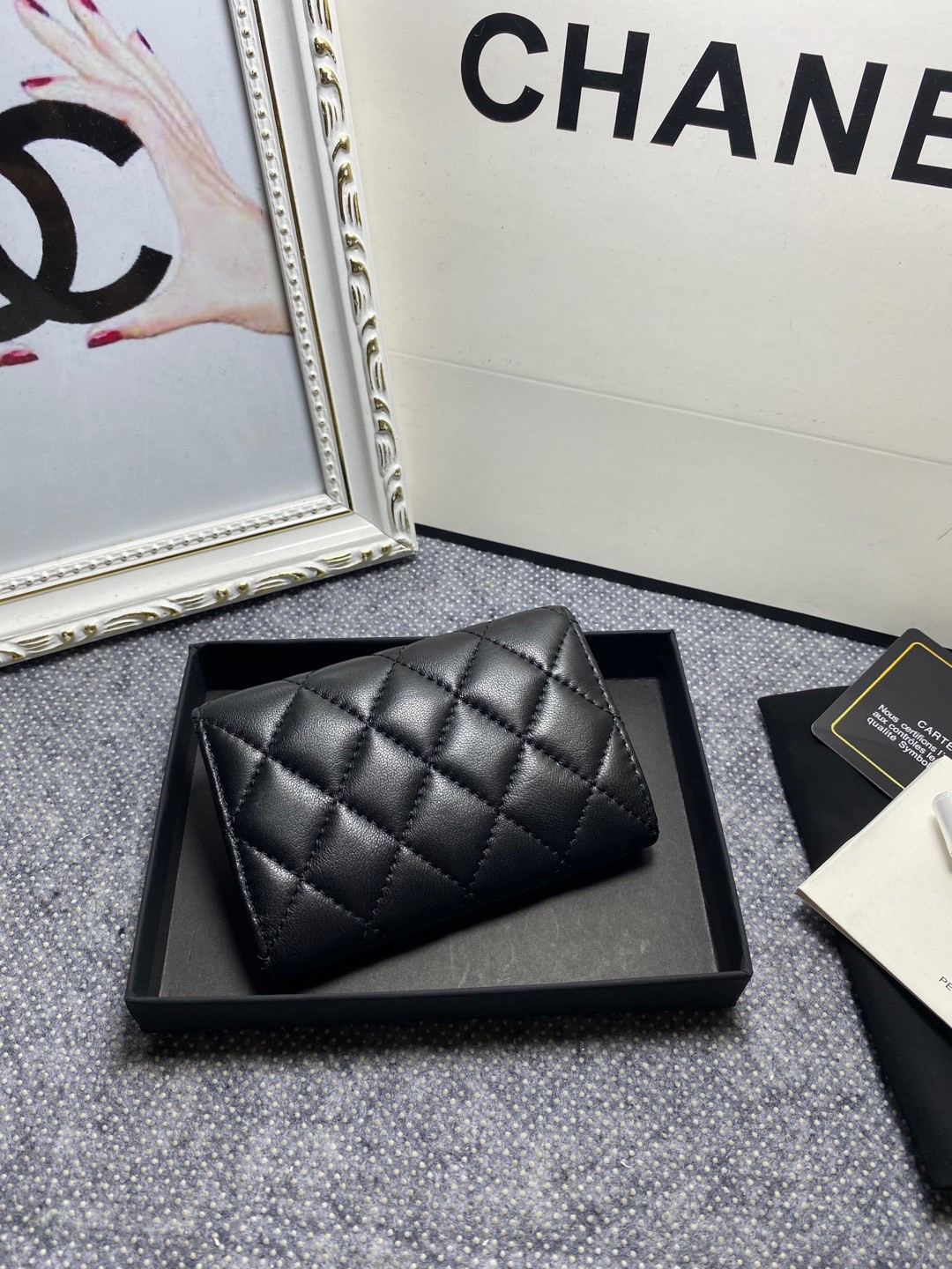 CHANEL CARD HOLDER 11.3 x 7.5 x 2.5 cm