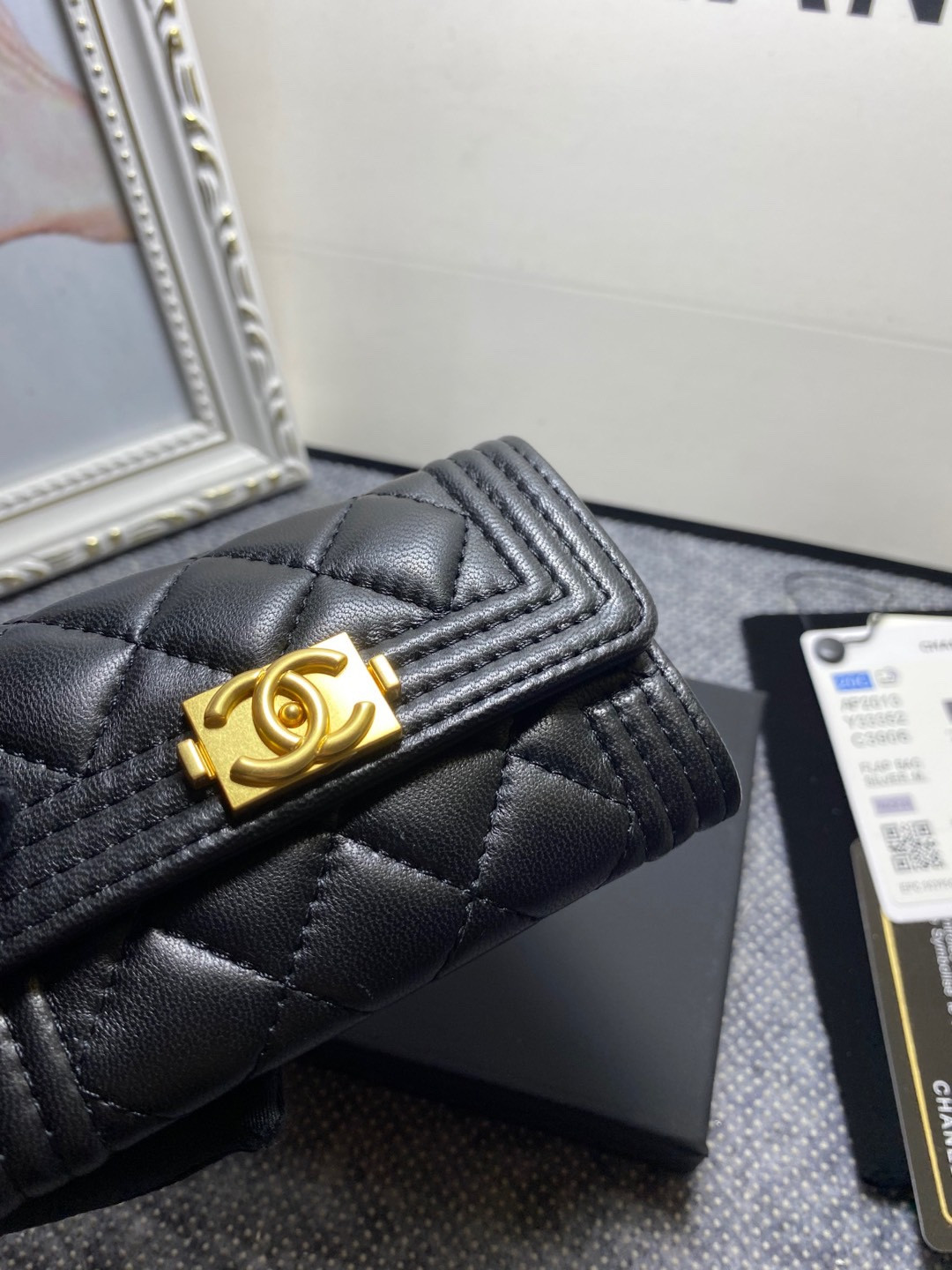 CHANEL FLAP WALLET 12-7CM