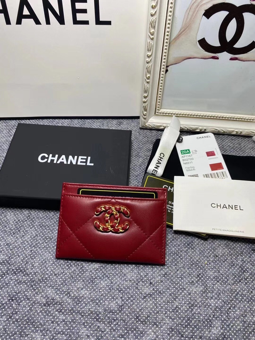 CHANEL CARD HOLDER 11.2×7.5×0.5cm
