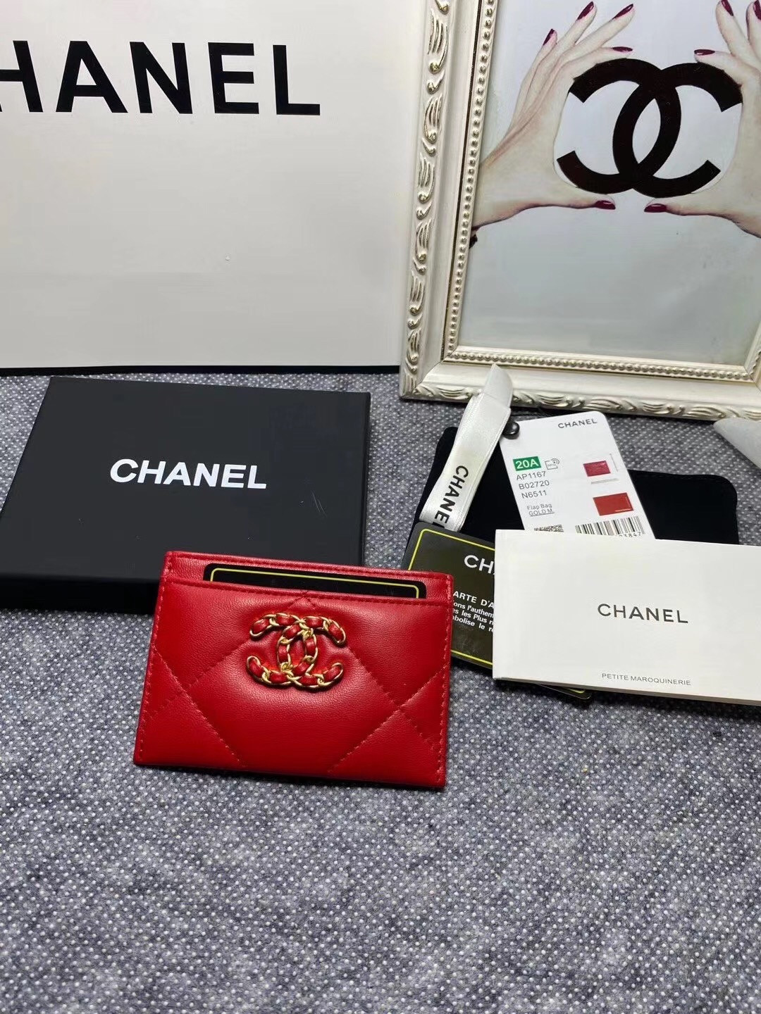 CHANEL CARD HOLDER 11.2×7.5×0.5cm