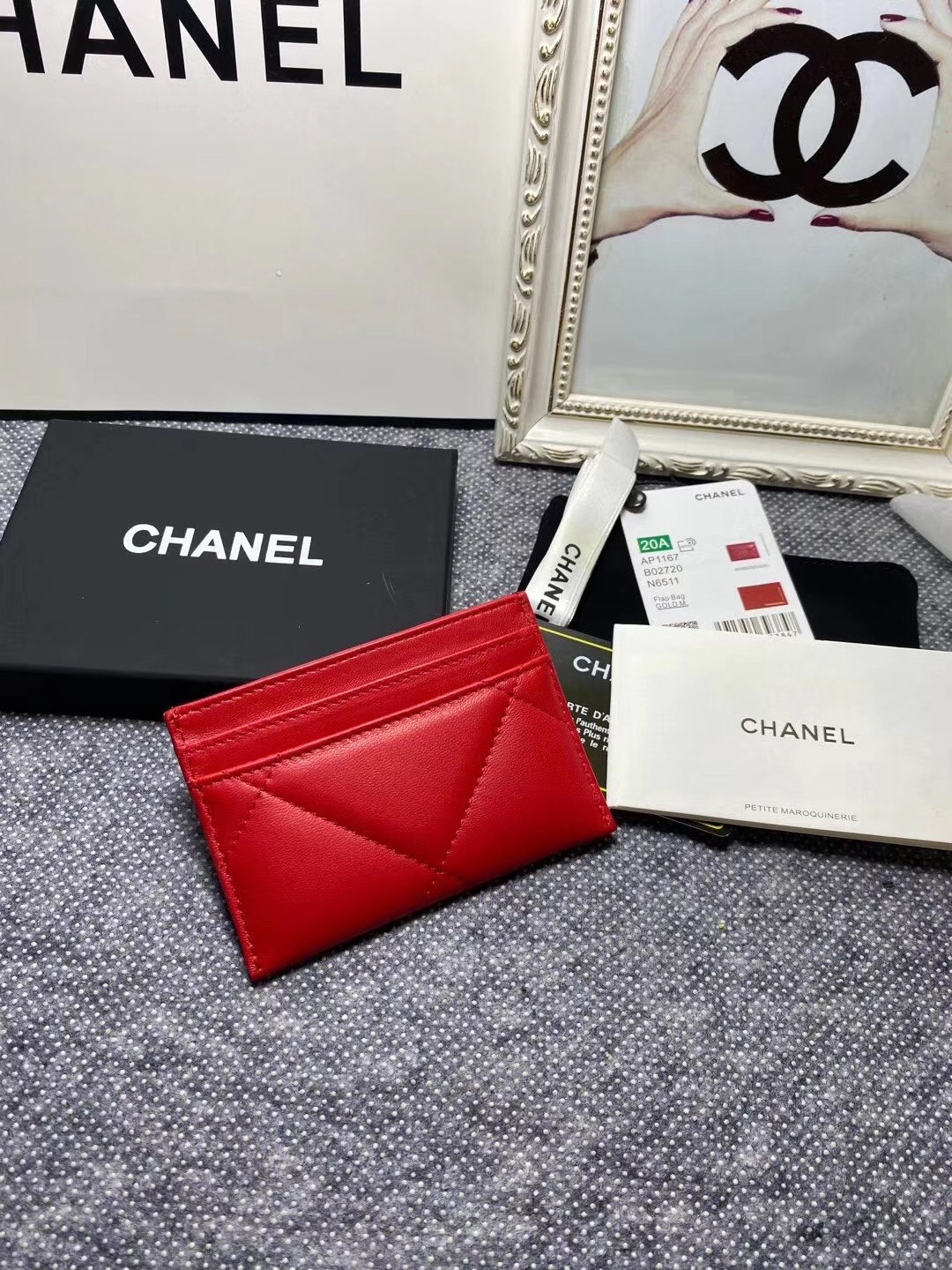 CHANEL CARD HOLDER 11.2×7.5×0.5cm