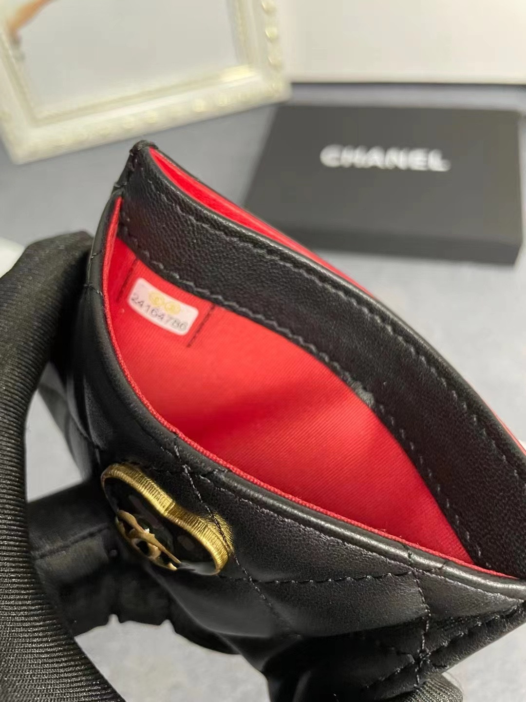 CHANEL CARD HOLDER 11.2×7.5×0.5cm