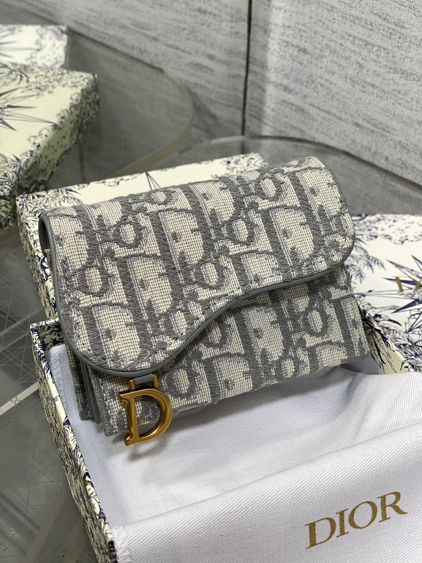 DIOR CARD HOLDER 12-10-5CM