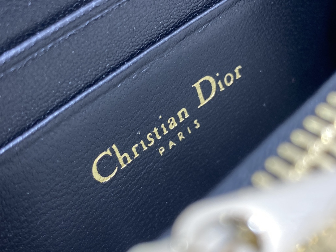 Lady Dior Voyageur Small Coin Purse CARD HOLDER