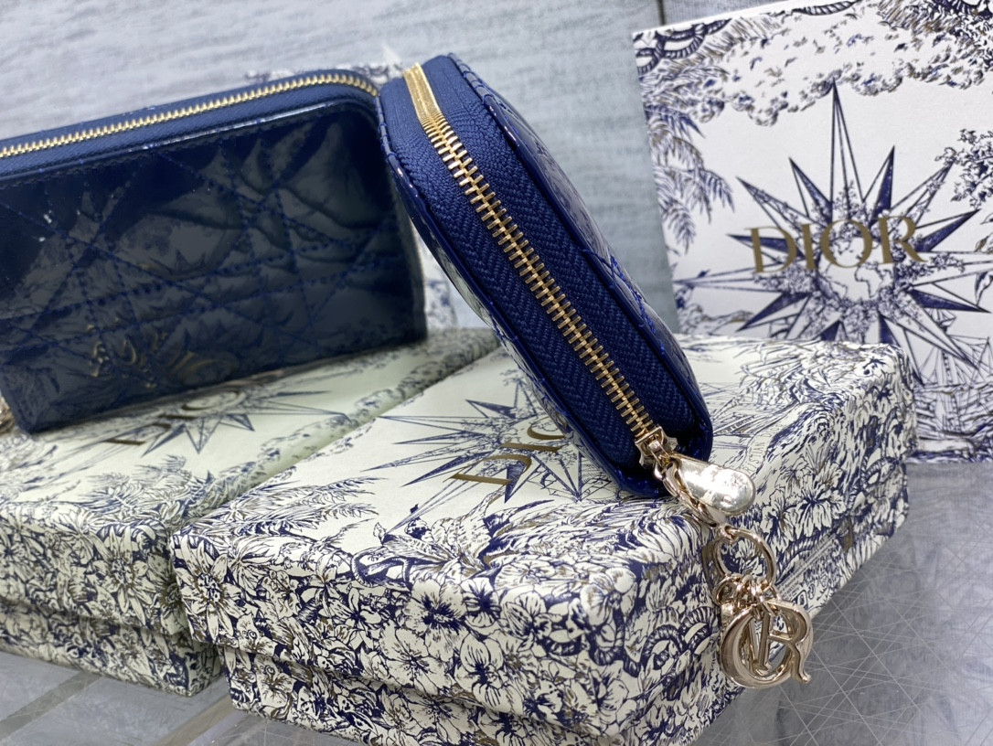 Lady Dior Voyageur Small Coin Purse CARD HOLDER