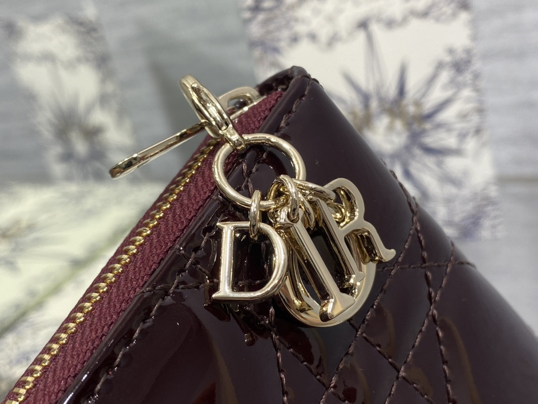 Lady Dior Voyageur Small Coin Purse CARD HOLDER