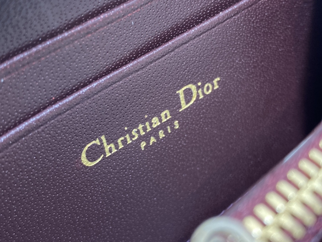 Lady Dior Voyageur Small Coin Purse CARD HOLDER