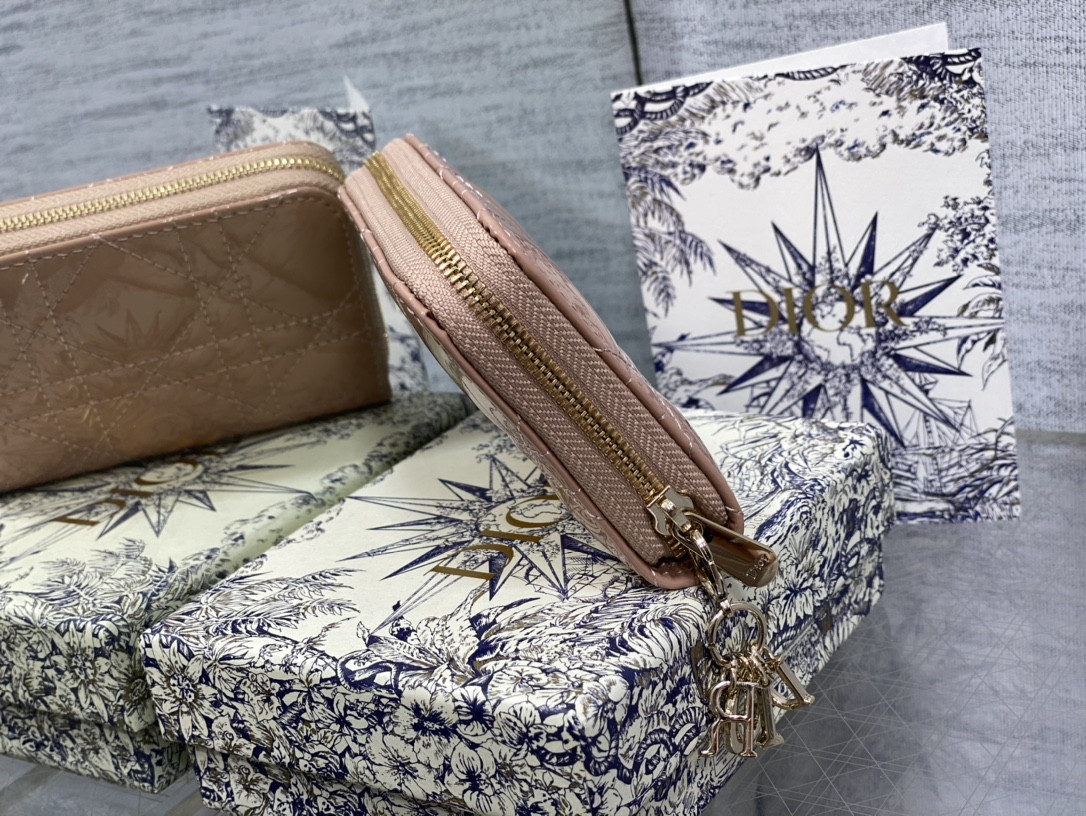 Lady Dior Voyageur Small Coin Purse CARD HOLDER