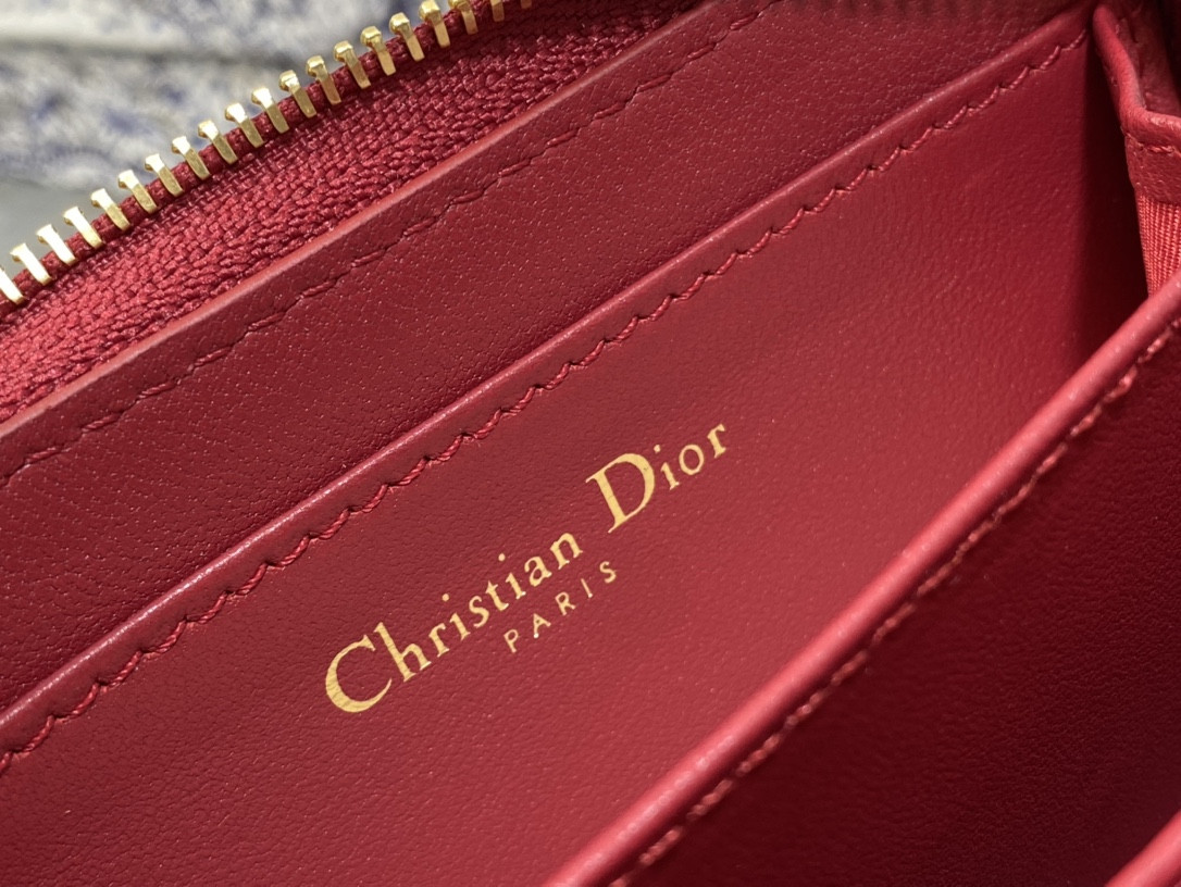 Lady Dior Voyageur Small Coin Purse CARD HOLDER