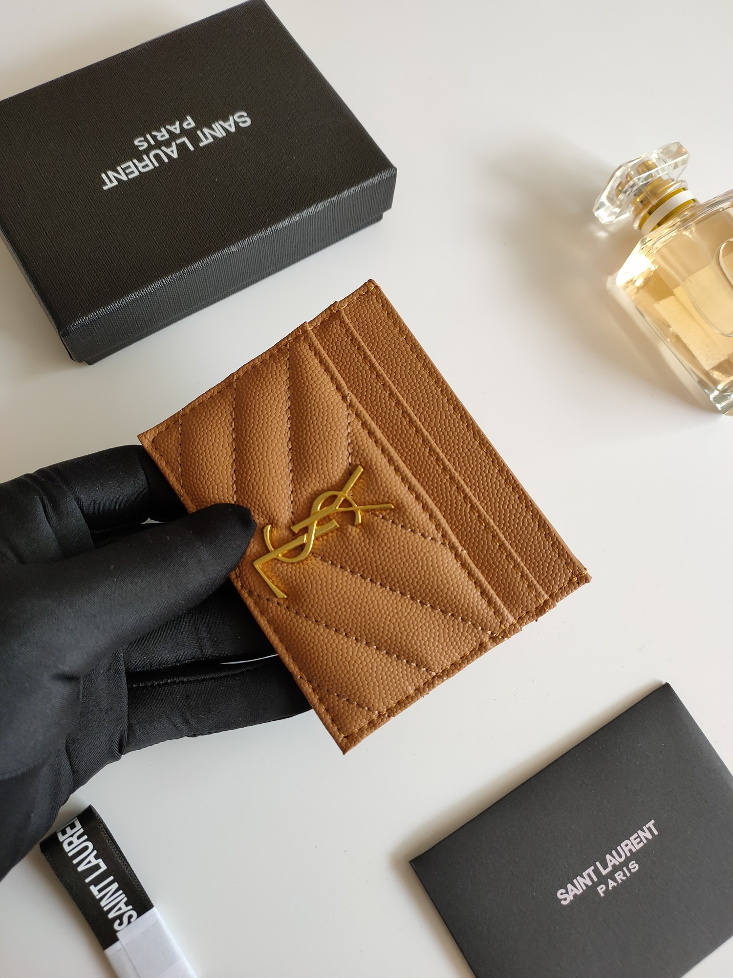 YSL CARD HOLDER 10.5×7.5×0.5cm